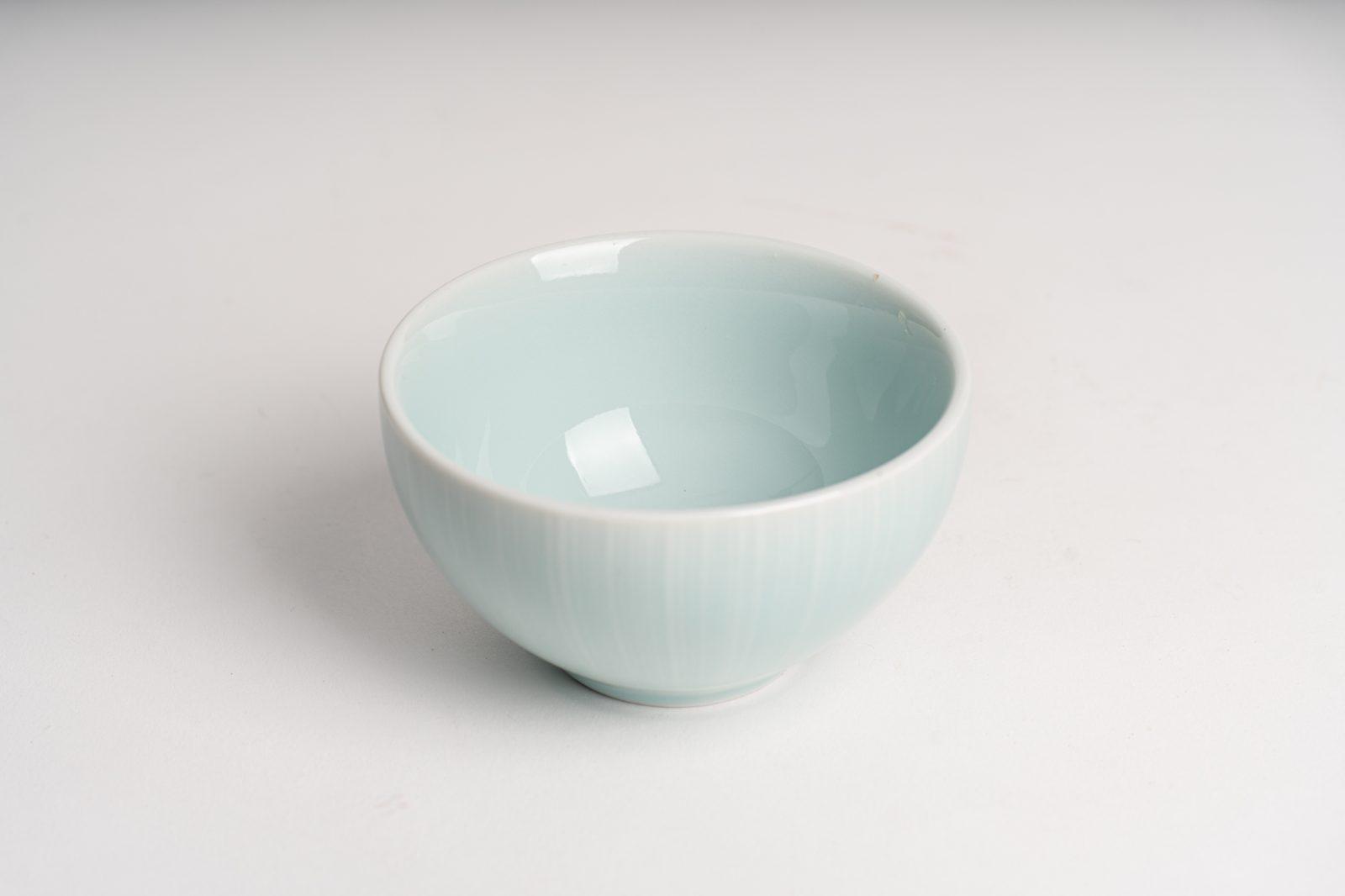 水藍色飯碗