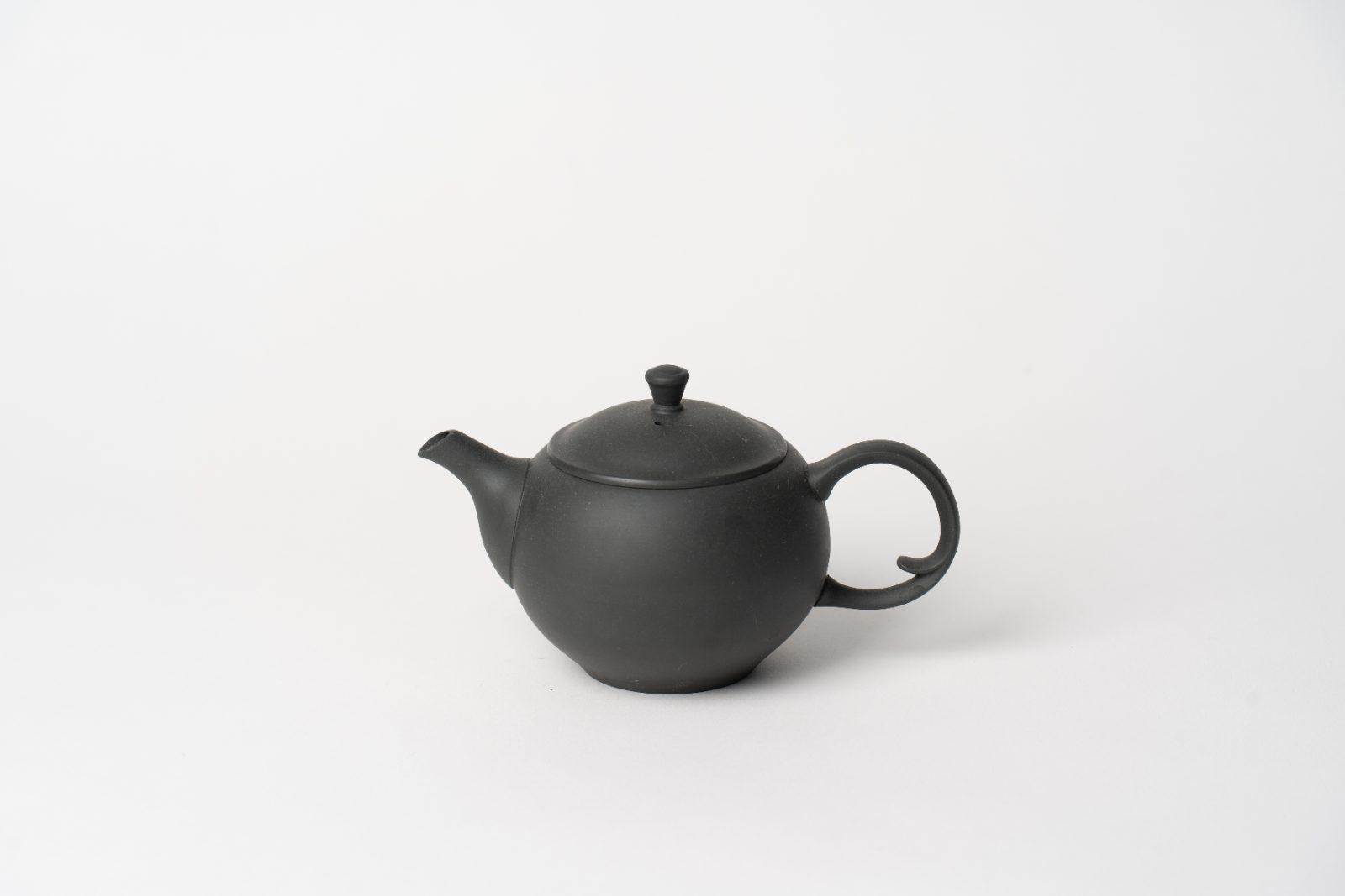 黑色消光中式作家茶壺