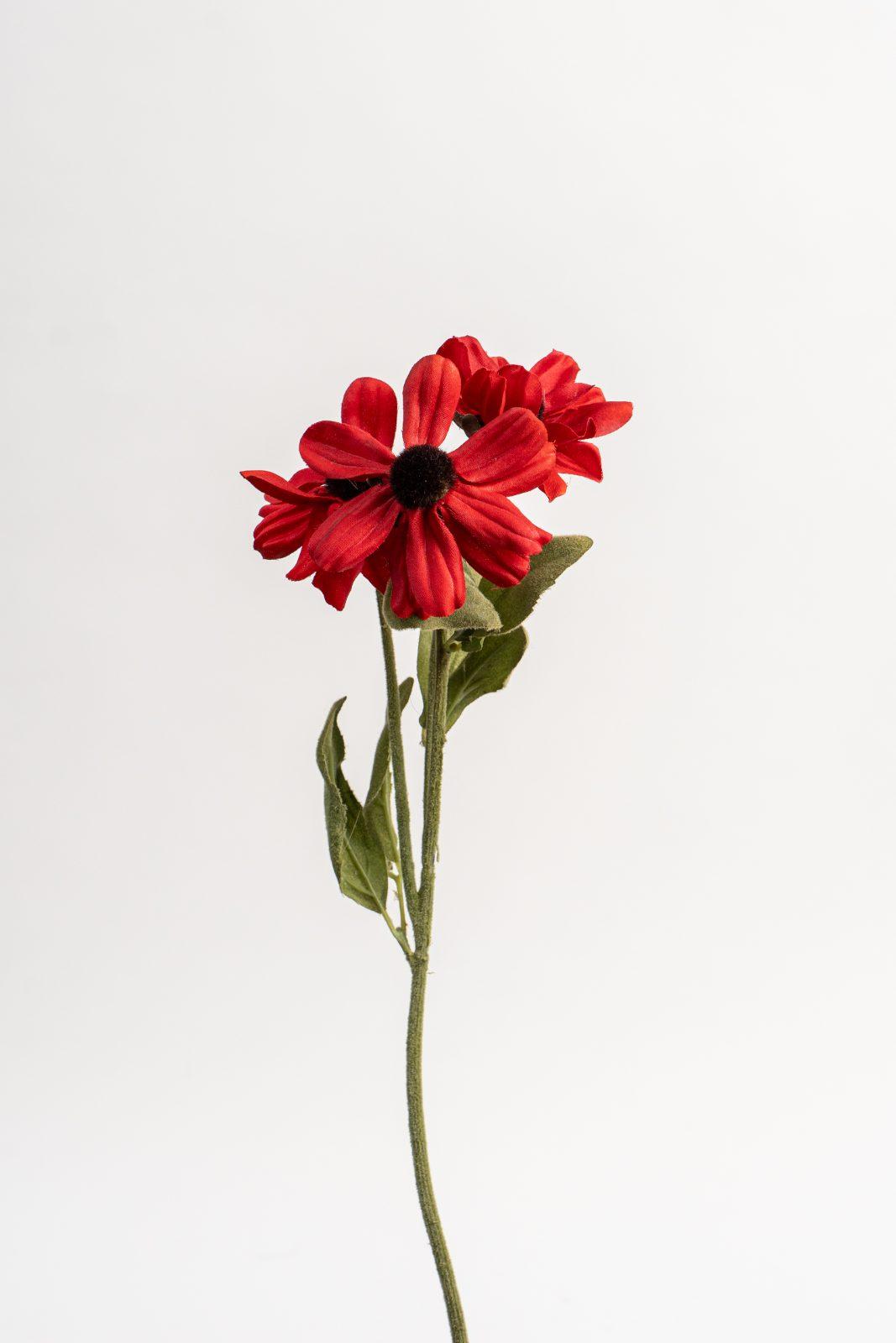 紅色人造菊花