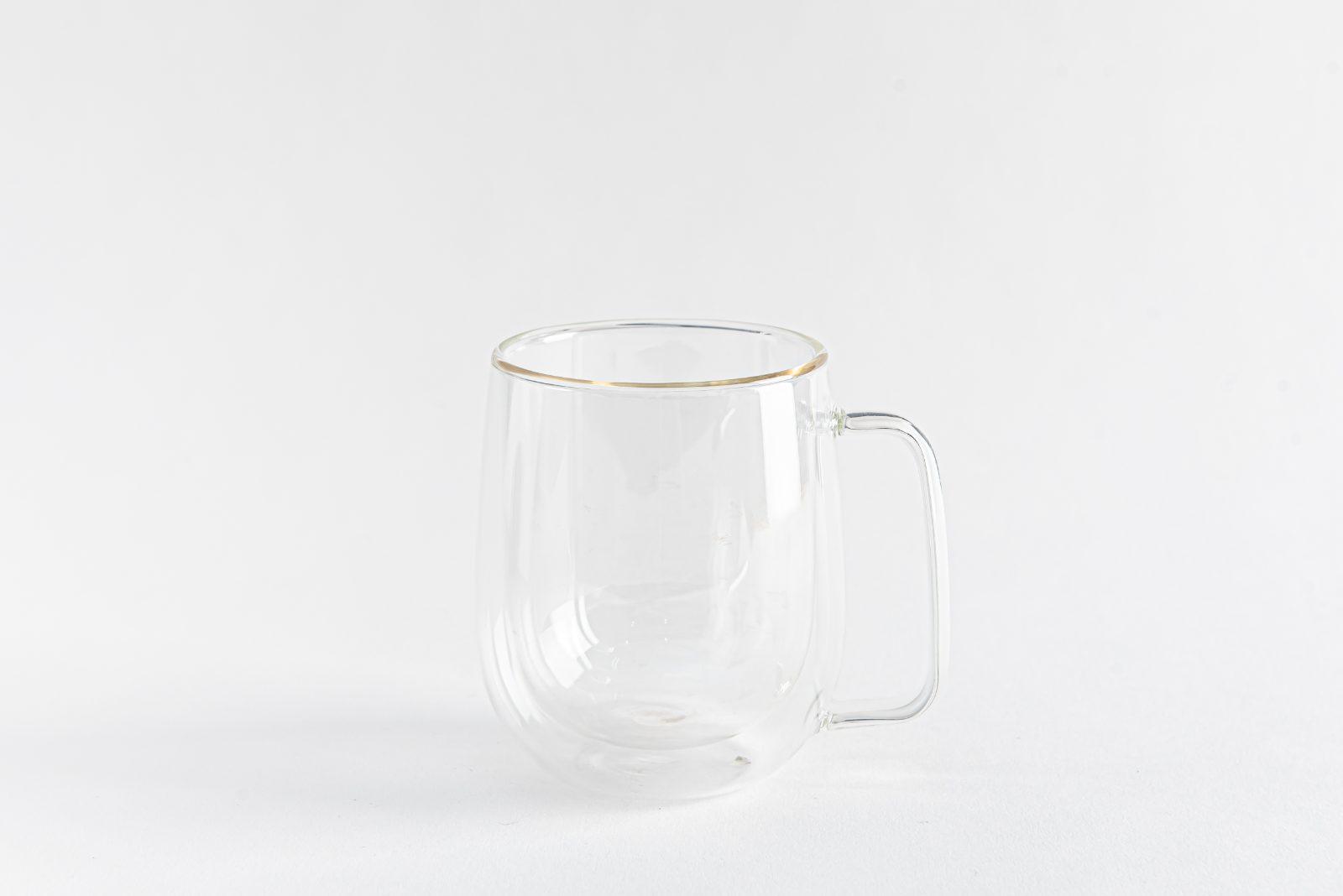 帶把雙層咖啡杯