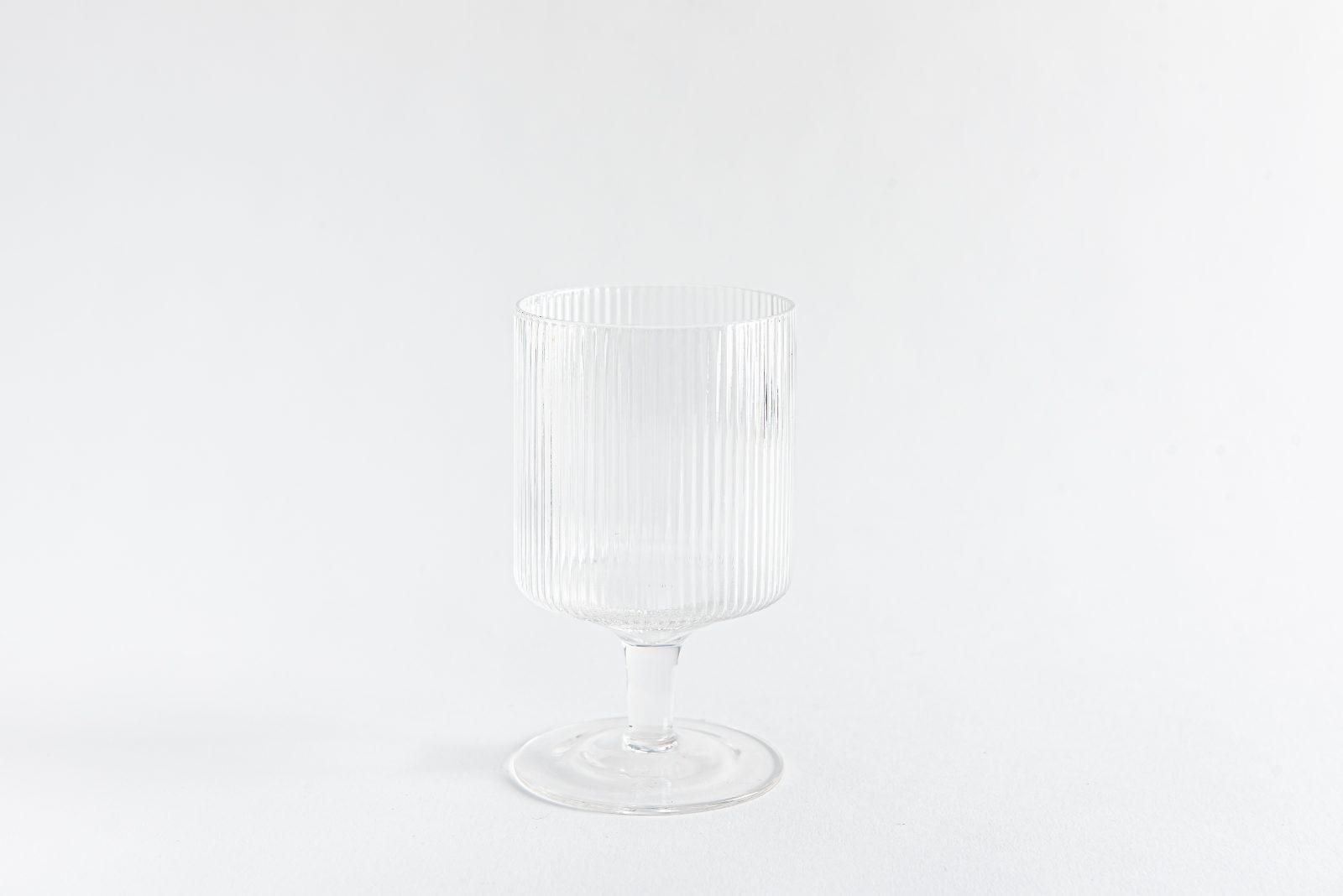 直條玻璃高腳杯