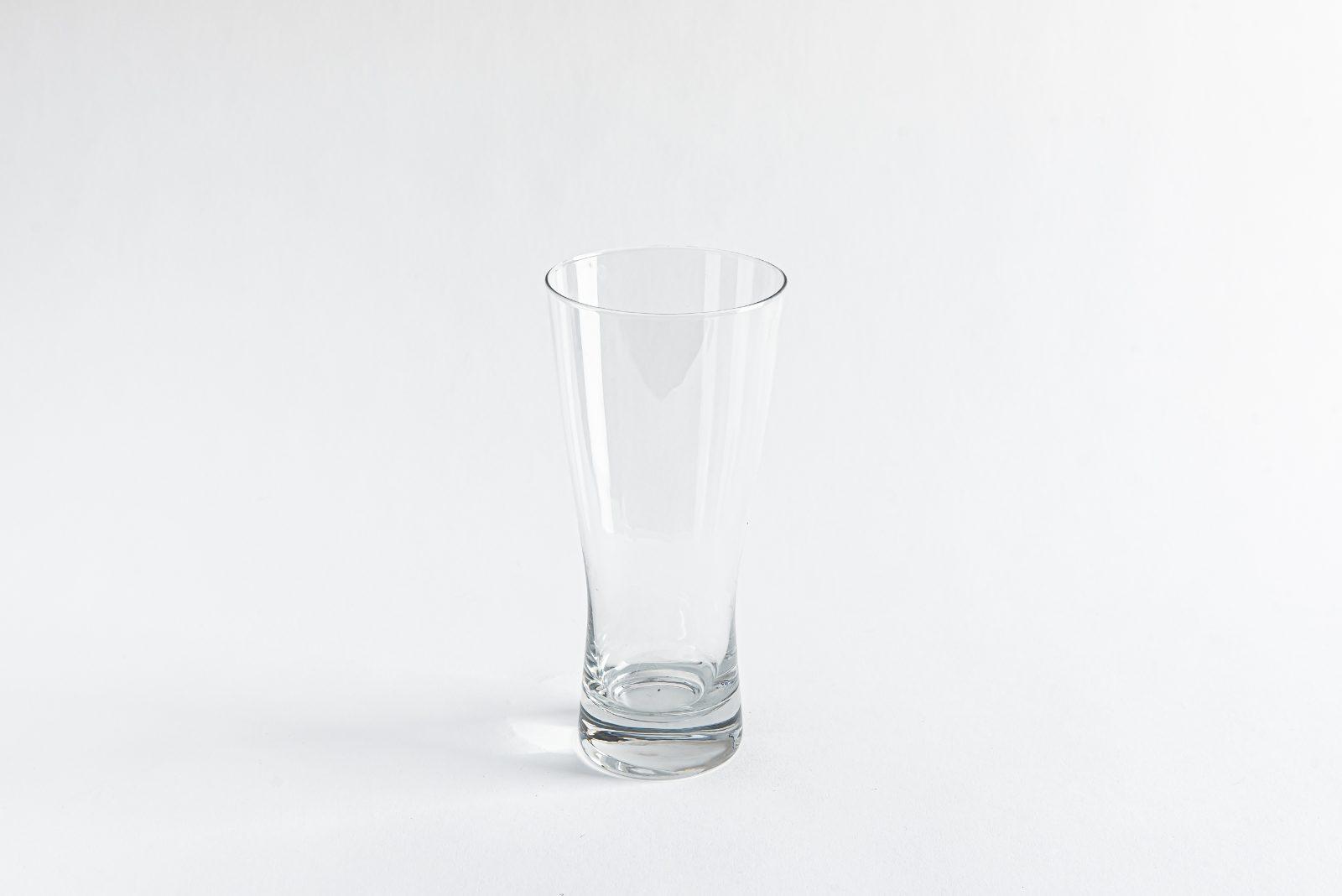 漏斗狀玻璃水杯