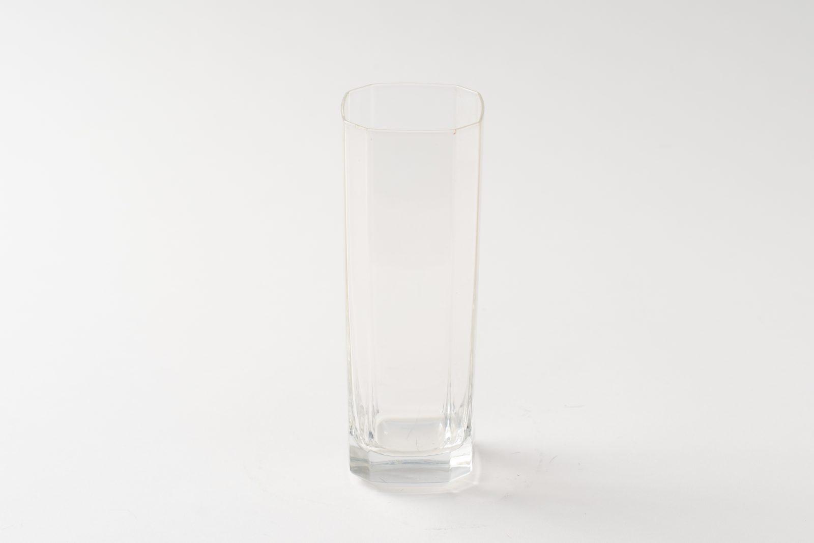 六角型玻璃長酒杯