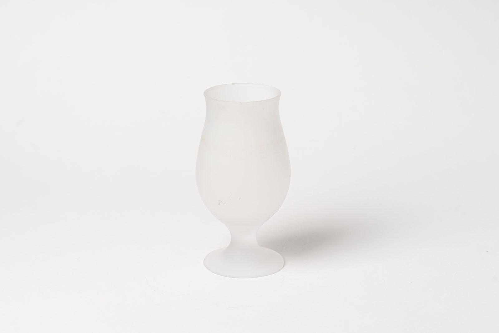 日式霧白玻璃紅酒杯