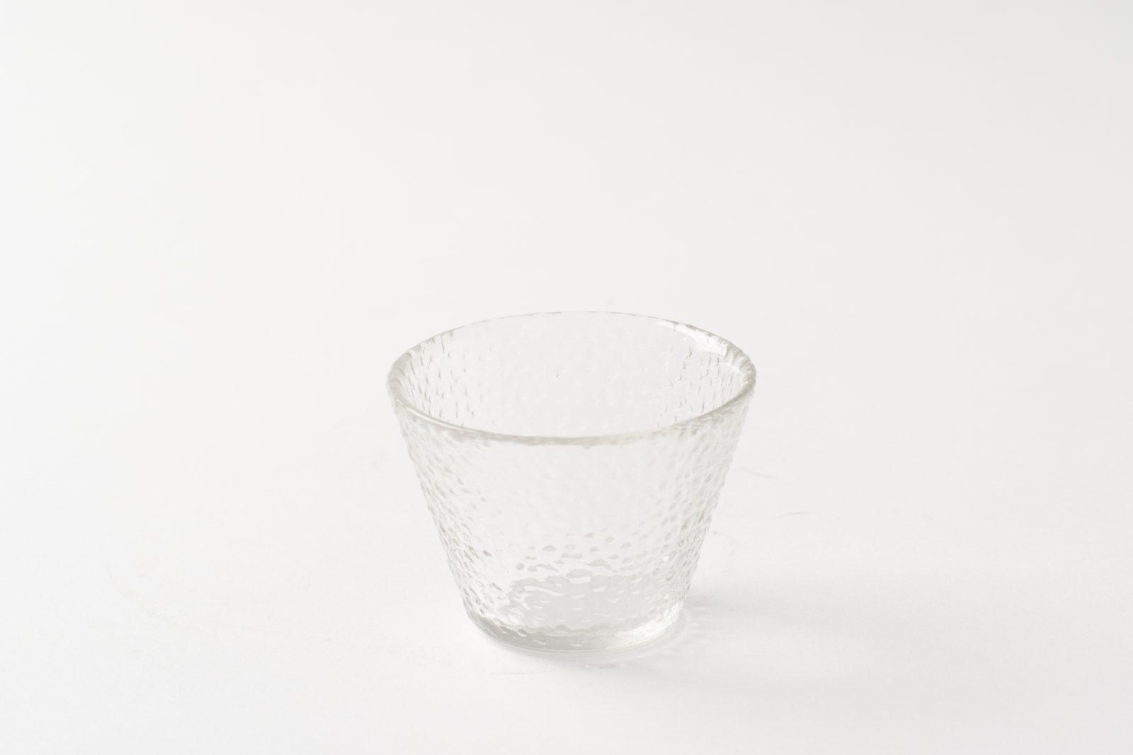 壓紋玻璃清酒杯