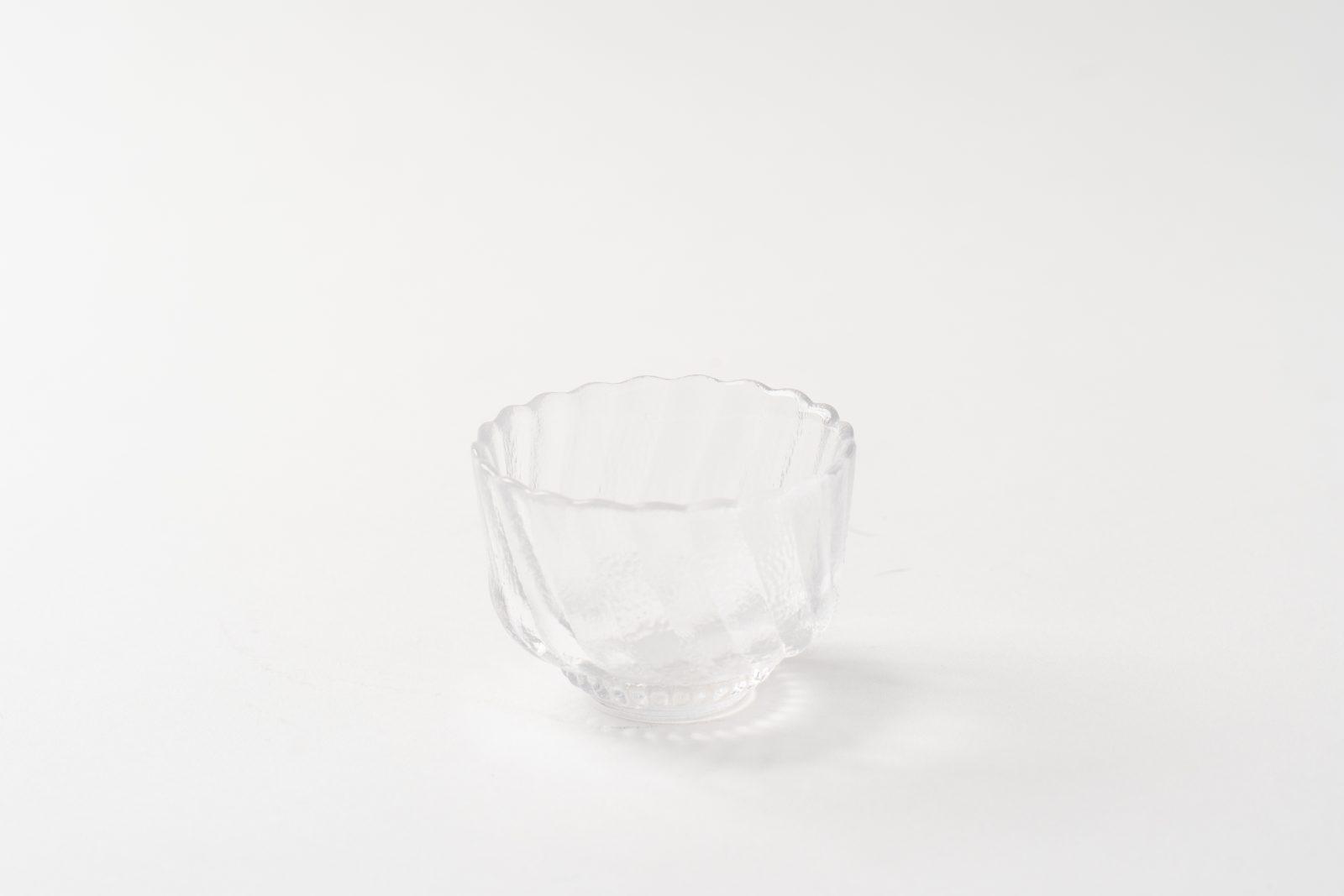 花型玻璃清酒杯