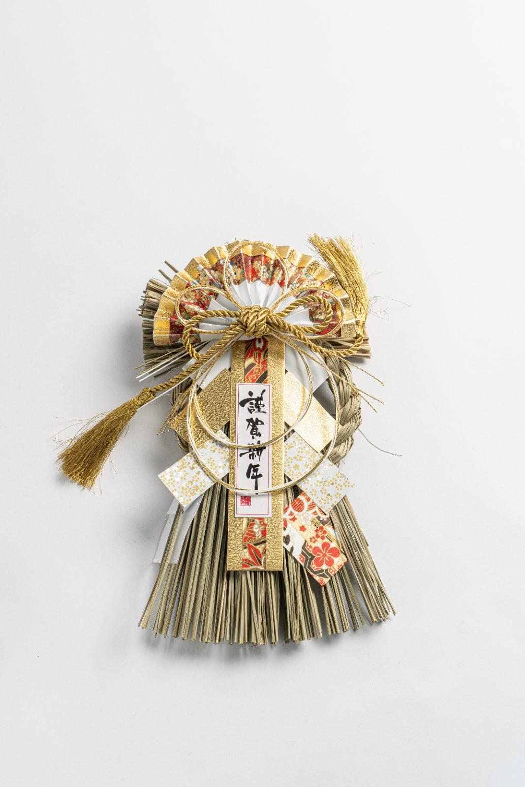 華麗金箔大注連繩組